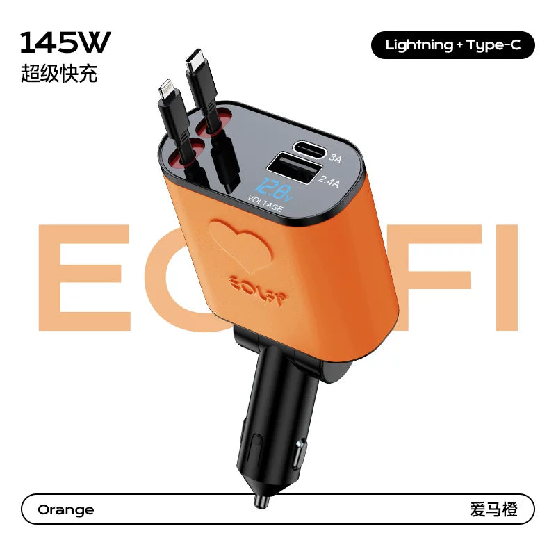 Lynk & Co 06 avtomobil şarj cihazı ilə uyğundur Super Sürətli Şarj 08 EM-P / 03 01/Z10 siqaret alışqanı adapter fişi