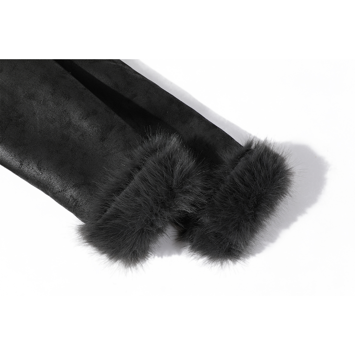 Cholisa Qadınlar üçün Qısa Qırxılmış Zamşa Qalın Palto, Payız və Qış, Dəbli və Qəşəng Motosiklet Gödəkçəsi