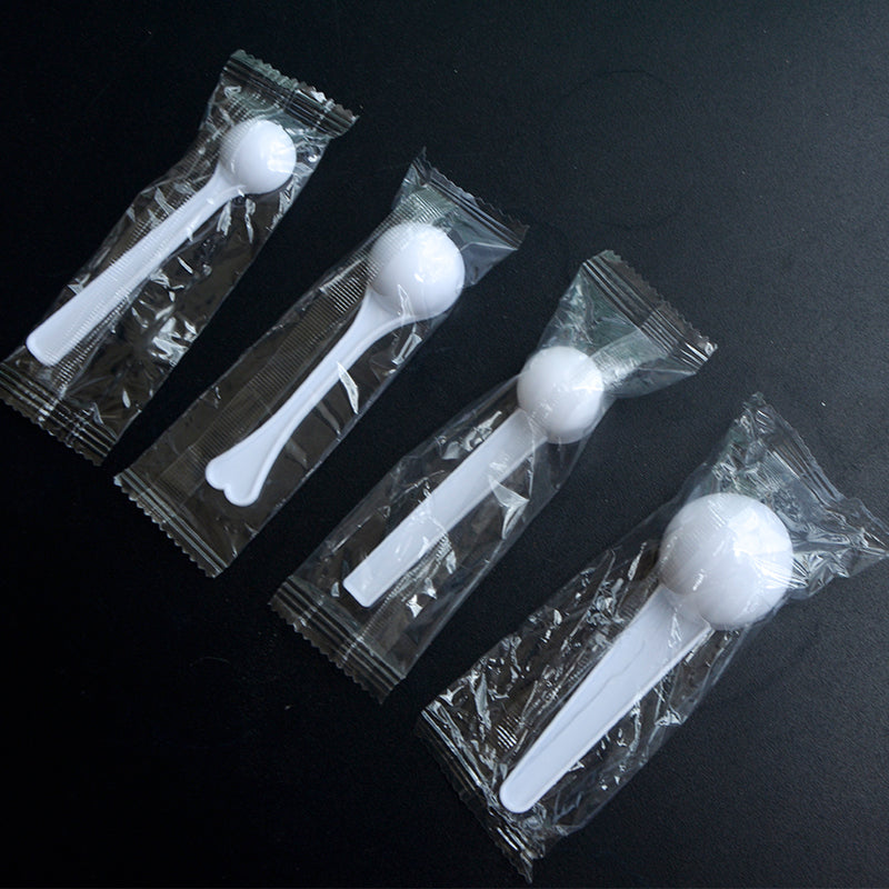 Plastik ölçü qaşığı 1g 3g 5g 10g 15g qram süd tozu qaşıq məhdud qaşıq toz qaşıq Panax notoginseng tozu kəmiyyət qaşıq fərdi qablaşdırılır