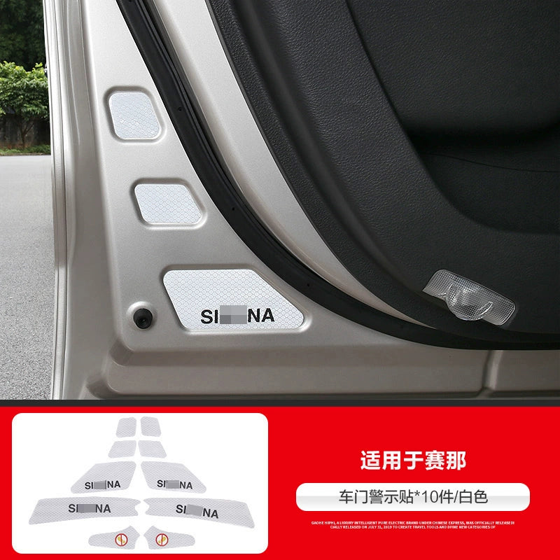 Toyota Sana Grevia Serena üçün tətbiq olunur Orta Qapı Avtomatik Qapı Xəbərdarlıq Etiketi Elektrik Arxa Qapağı Tez Xatırlatma Etiketi