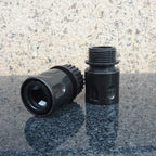 6 Dəqiqəlik Daxili və Xarici İpli Sürətli Bağlayıcı Plastik Emzik Butt Birgə Avtomobil Yuma Bağçası Aksesuarları Bucaq Klapanı Giriş və Çıxış Su Klapanı