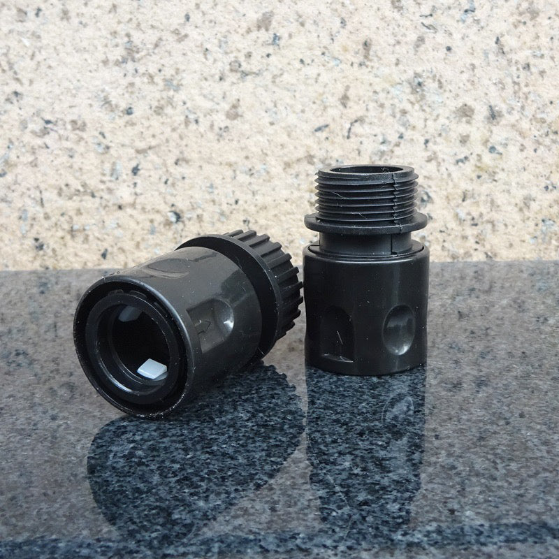 6 Dəqiqəlik Daxili və Xarici İpli Sürətli Bağlayıcı Plastik Emzik Butt Birgə Avtomobil Yuma Bağçası Aksesuarları Bucaq Klapanı Giriş və Çıxış Su Klapanı