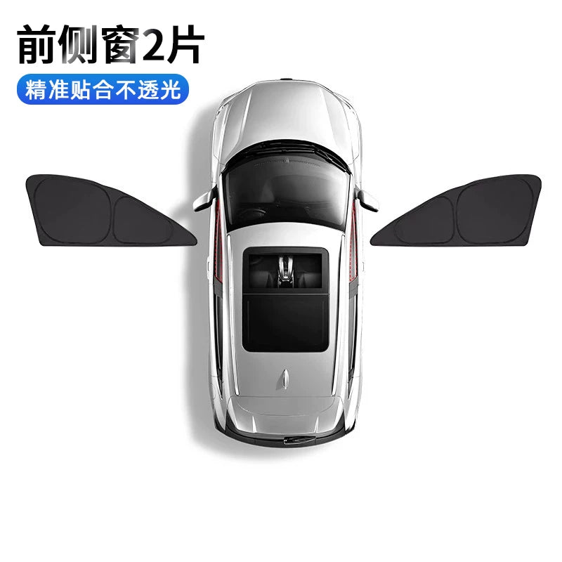 Günəşdən qorunma, istilik izolyasiyası, həşəratların qarşısının alınması, məxfilik, avtomobil pəncərə pərdəsi üçün Chery Exploration 06 avtomobil üçün torlu günəşdən qoruyucu pərdə uyğundur.