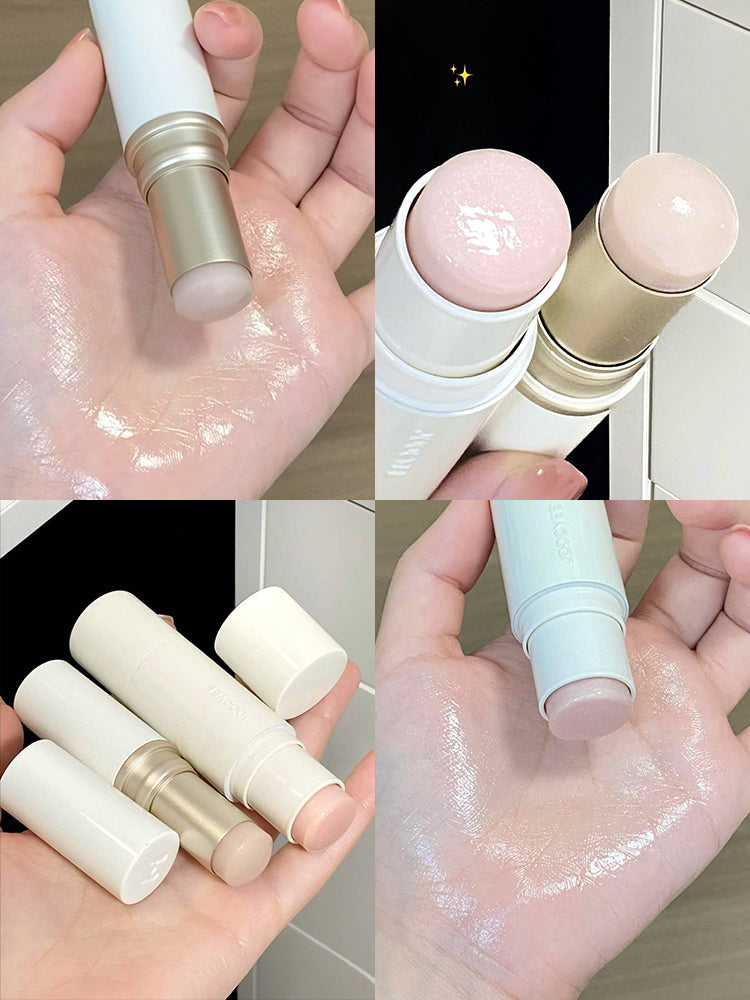 joocyee Fermentləşdirilmiş Su Parıltılı Ənlik Stik Vurğulayıcı Stik Krem Dodaq və Yanaq Çoxməqsədli Üz Parlaqlığı, Formalaşdırma, Təbii Nəmləndirmə