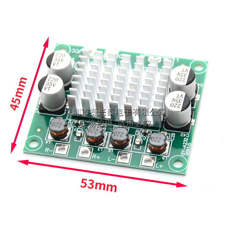 XH-A232 HD rəqəmsal səs gücləndirici lövhəsi mp3 gücləndirici modul 12V24V səs gücləndirici lövhə ikili kanal 30W - 2