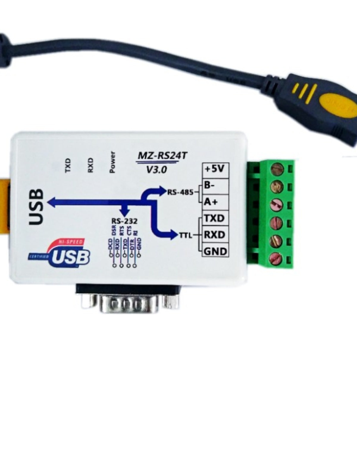 Pulsuz göndərmə FT232 USB-dən 232 485 ttl-ə USB-dən RS232-yə USB-dən serial portuna usb-dən 485 Mingzhengə