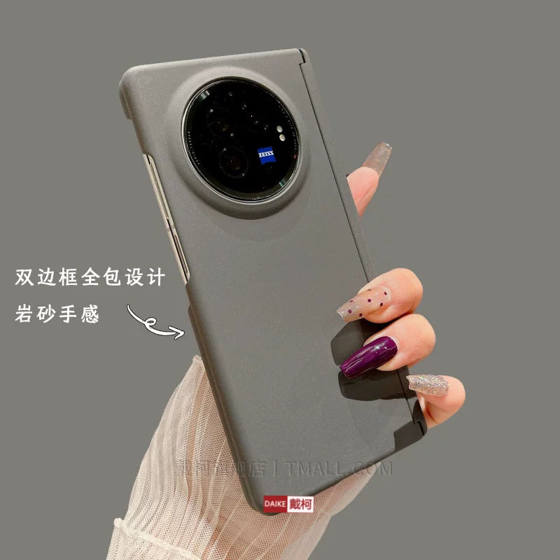 [Cüt mərkəzi ox qaya və qum mötərizə] Huawei matex7 mobil telefon qutusu puraxmax/matex6x5x3XTS ultra nazik xfold5 Honor magicv6/5vs3 qatlanan ekran FindN6/5 üçün uyğundur