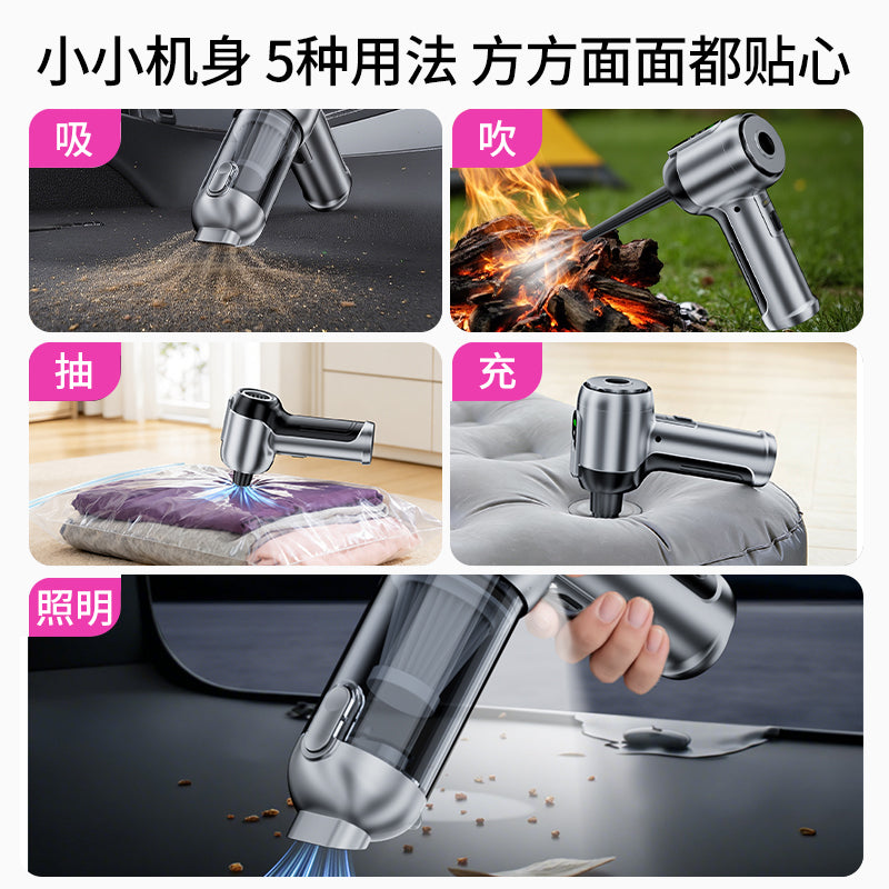 Əl ilə işləyən mini avtomobil tozsoranı, yeni 2026 model, super güclü sorucu, avtomobil salonları və evdə istifadə üçün uyğundur, pişik tüklərini təmizləmək üçün əladır.