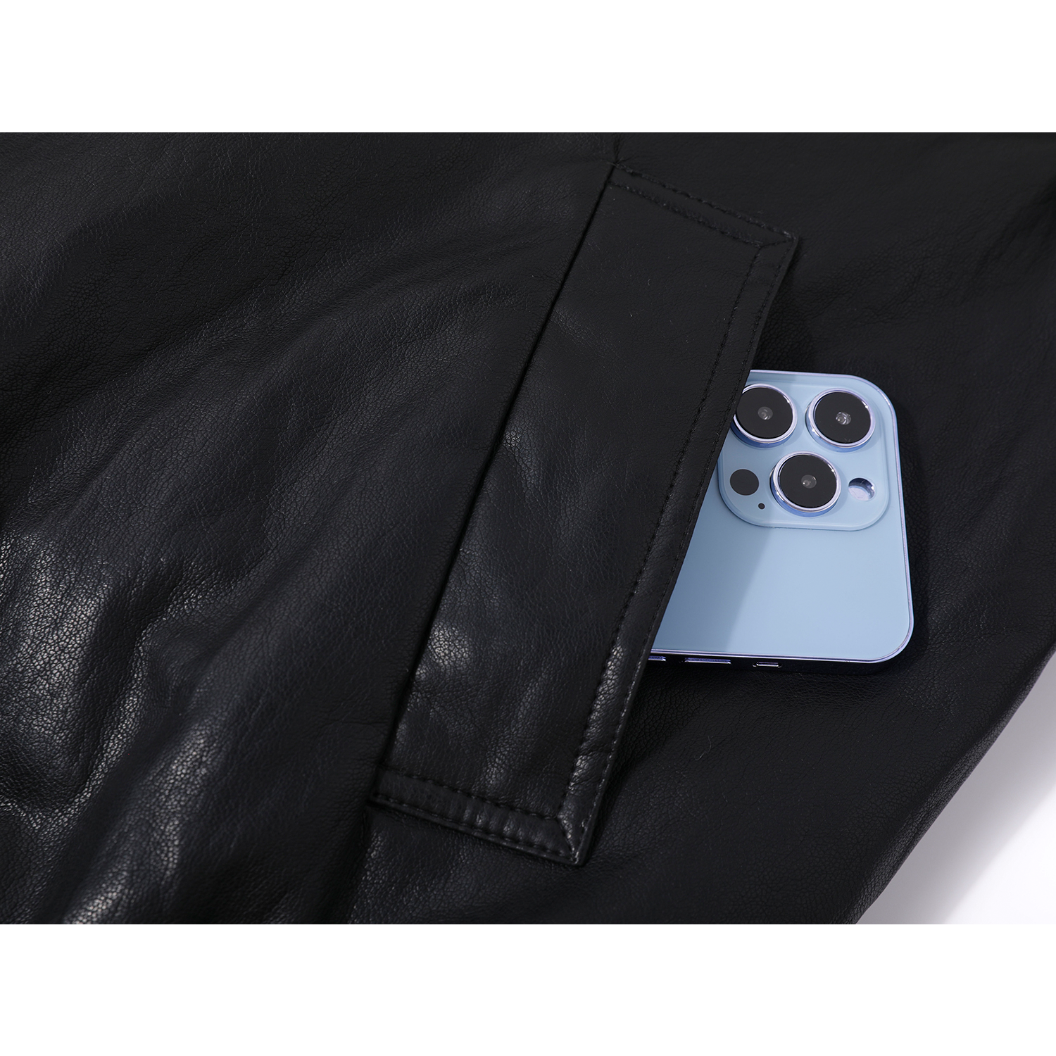 Cholisa Motosiklet Dəri Gödəkçəsi 2025 Yeni Payız və Qış Qalınlaşdırılmış, Yuyulmayan PU Dəri Qara İsti Aşağı Gödəkçə Qadınlar üçün