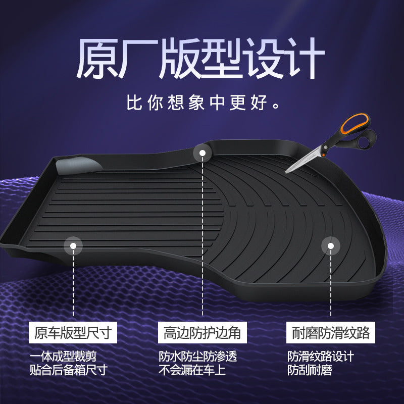 Xüsusi TOYOTA LC150 Prado 120 Prado baqaj döşəməsi TPE rezin suya davamlı arxa qapı