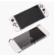 switch2 qoruyucu qutu oled yumşaq qabıq birləşdirilə bilən baza qoruyucu qutu lite hər şey daxil olan sərt qabıq NS kristal şəffaf qabıq
