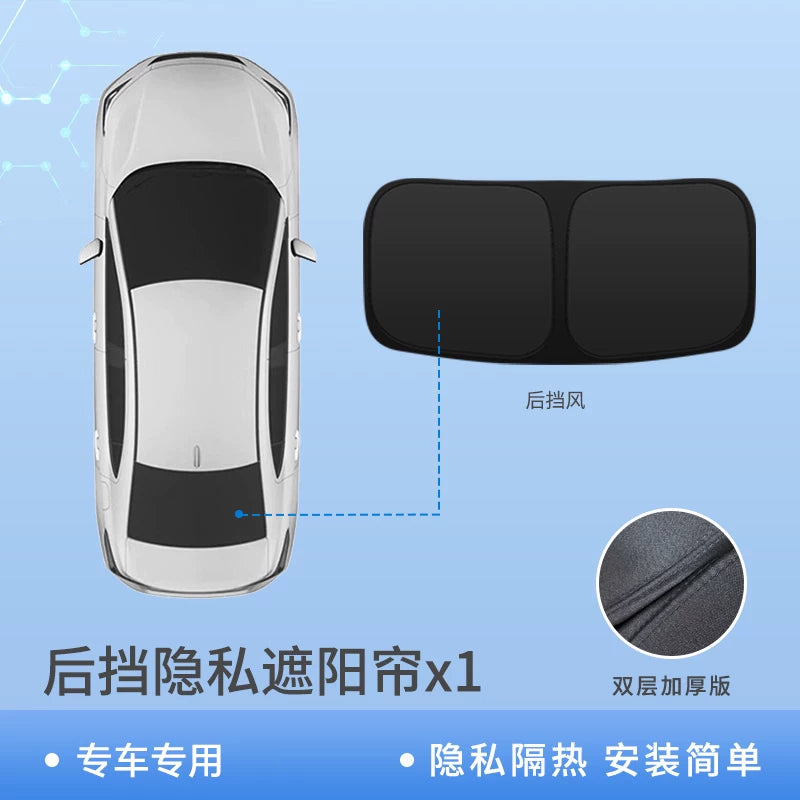 Leapmotor C11 Məxfilik Pərdəsi Avtomobil Günəş Çərçivəsi Kampinq Avtomobil Pəncərəsinin Qaranlığı Ön Şüşə Günəşdən Qoruyucu İstilik İzolyasiyası Kampinq Yan Pəncərəsi