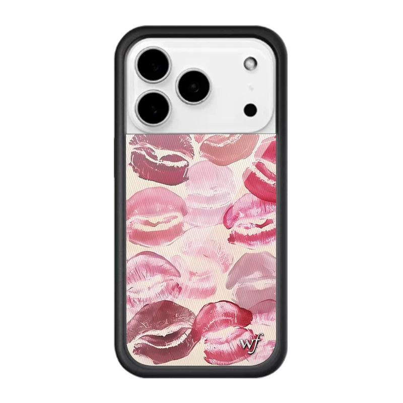 Wildf kobrendli çəhrayı balet ayaqqabısı sevimli pişik pişik Apple 15 ətrafında iPhone 14 ProMax cib telefonu qutusu 13 elektron kəpənək balası üçün qoruyucu örtük