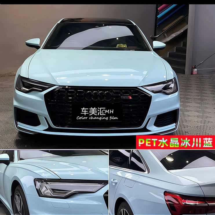 Pethuayue Pudra Rəng Dəyişən Film Tam Avtomobil Qapağı Fantaziya Vulkanik Kül Avtomobil Filmi Rəng Dəyişən Parlaq Qara Tpu Görünməz Avtomobil Filmi