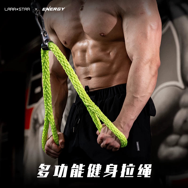 Laura Star 3134 üz çəkmə uzatma ipi fitness portal ipi yüksək açılan triseps məşqi çox funksiyalı