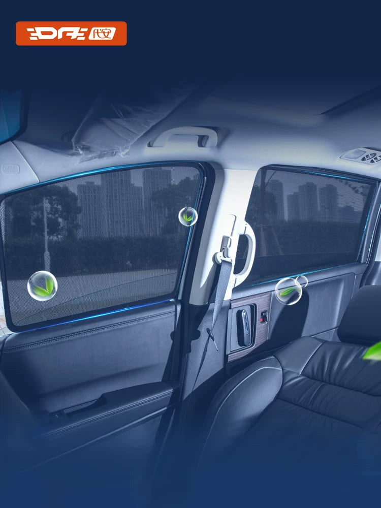 Suitable for Nissan Patrol window sunshades, Patrol Y62 sunshades, Amanda sunshade and heat insulation nets, magnetic window screens.