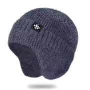 Kişilər üçün qış soyuqdan qorunan toxunma papaq, qalınlaşdırılmış isti yun papaq, pambıq papaq, qış gəzintisi üçün elektrikli velosiped küləkdən qorunan qulaq qoruyucusu