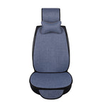 Avtomobil Yastığı Bütün İl Boyu Neytral Kətan Kiçik Bel Yay Nəfəs ala bilən Pambıq Kətan Sürüşməyən Sərin Yastıq Minimalist Oturacaq Örtüsü Oturacaq Yastığı