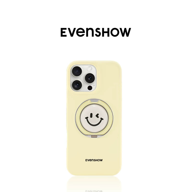 [Deng Ziqi ilə eyni model] EVENSHOW Apple 17AIRiPhone16promax15plus14/13 üçün uyğun stendli yeni maye silikon mobil telefon qutusu