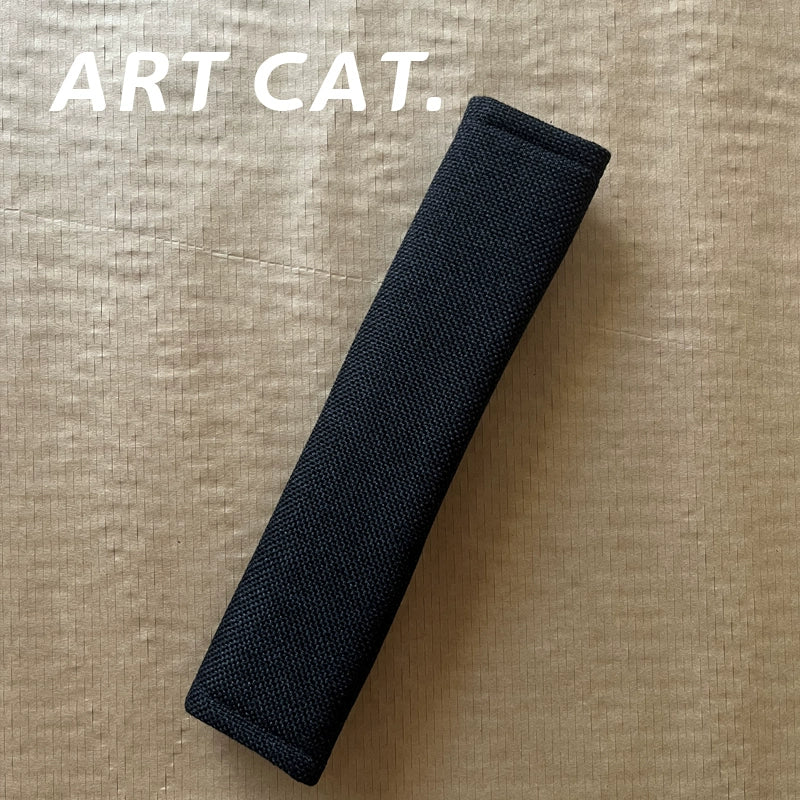 Art Cat Avtomobil Təhlükəsizlik Kəməri Çiyin Yastığı Qapağı Minimalist DIY Aşınmaya Qarşı Geyim Boğulmaya Qarşı Boyun Qoruyucu Qapaq Bütün İl Boyu Neytral