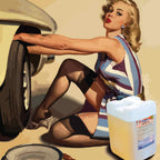 Eurodet Series Qızıl Suyu Ön Losyon Hub Təmizləyici Agent Su Sürücüsü Cila Təkər Mumu Əla və Təmizlənməsi Asandır