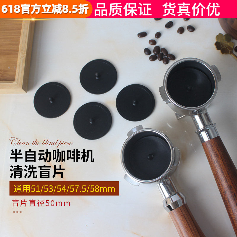 Yarımavtomatik espresso maşını xüsusi rezin conta sapı toz qabı möhürü təmizləmə təmizləyici pərdə pad 50/58mm
