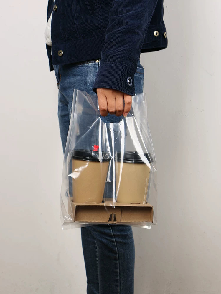 Birdəfəlik kraft büzməli kağız stəkan tutacağı, südlü çay kağızı stəkanı, paketli qab tutacağı, iki stəkan, dörd stəkan tutacağı, 50 ədəd