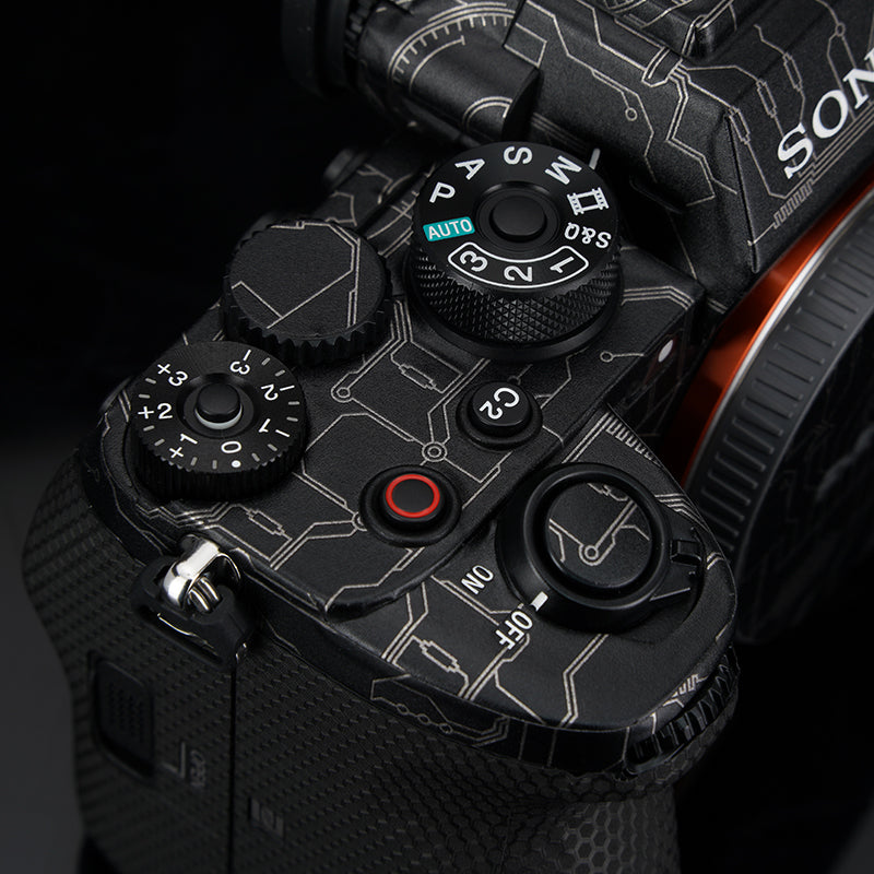 Meibendo Sony A7S3 kamera qoruyucu filmi SONY α7SIII bədən stikeri dəri kamuflyajı 3M üçün uyğundur