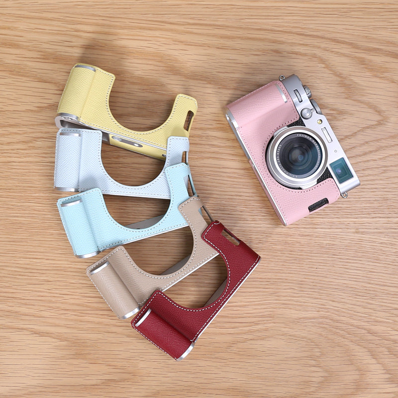 Fuji X100Vi Qoruyucu Çanta Dəstəyi Kamera Çantası Baza Aksesuarları Orijinal Dəri Çanta