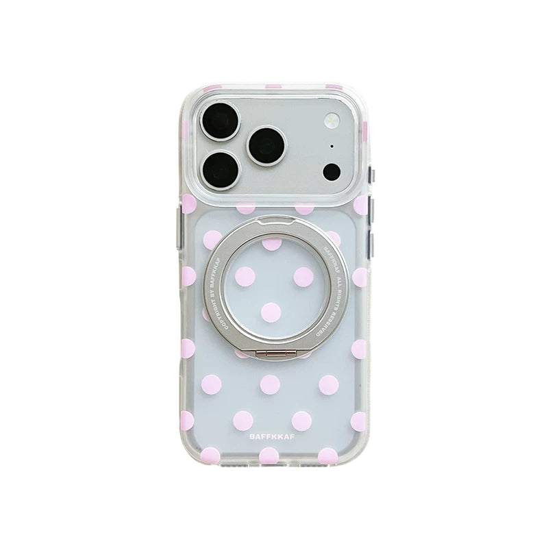 eyekey·ins sadə stil niş nöqtəli 360 dərəcə fırlanan stend iPhone17 dayaq nöqtəsi mobil telefon qutusu Apple 16promax yeni 15 cüt 14pro hər şey daxil 13 qoruyucu örtük üçün uyğundur