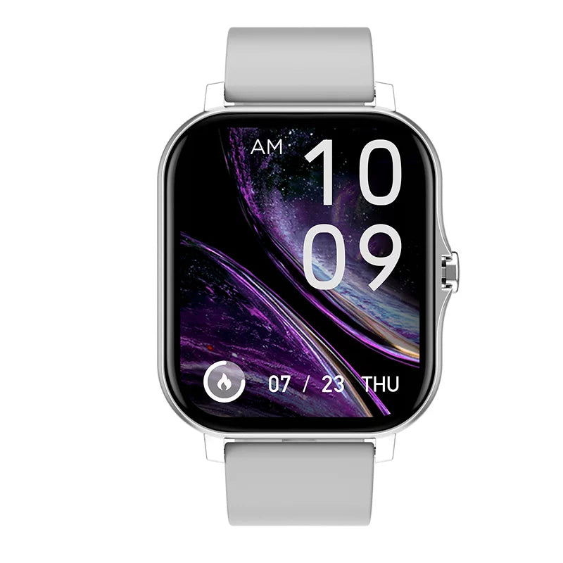 Toxunma ekranlı ağıllı saat idman suya davamlı çox funksiyalı ürək dərəcəsini aşkarlayan dinamik Bluetooth zəngi tələbə kişi saatı qadın saatı