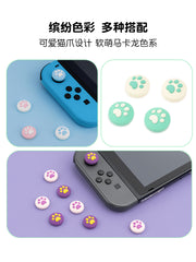 Mən çox istəyirəm Nintendo keçid pişik caynaq rokçu örtüyü joycon rokçu qapağı NS qoruyucu örtüyü oled açar qapağı lite