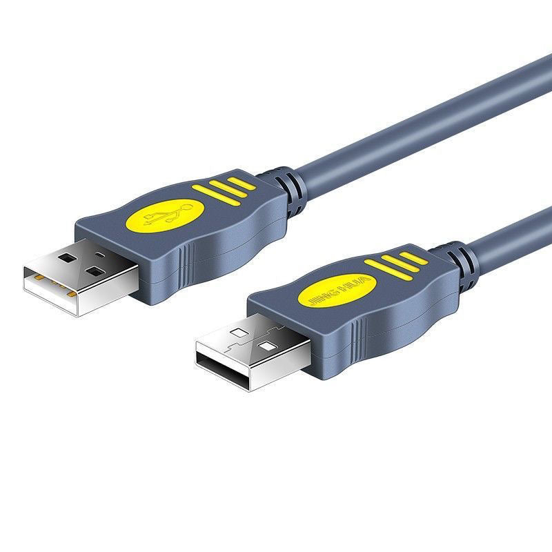 Jinghua USB2.0 A-A USB kişidən kişiyə cüt başlı boz nüsxə kabeli notebook tam mis 1,5 metr tədarükü