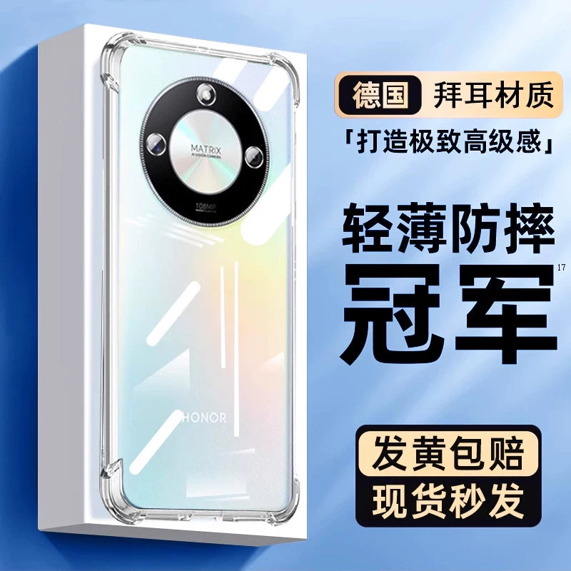 newyu Huawei Honor X70 cib telefonu qutusu x50x60 şəffaf üçün uyğundur