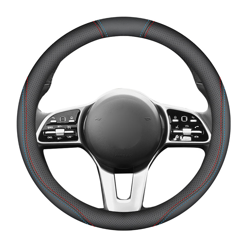 Honkonq və Makao versiyasının sağ ötürücülü Mercedes-Benz Vito sükan örtüyü, sağ ötürücülü V-Class V260L sükan örtüyü, əl ilə tikilmiş sükan örtüyü.