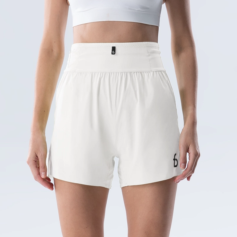 Flybit "Air Pants 4.0" kişi və qadın marafon qaçış şortu idman tez quruyan gündəlik bel çantası şortu