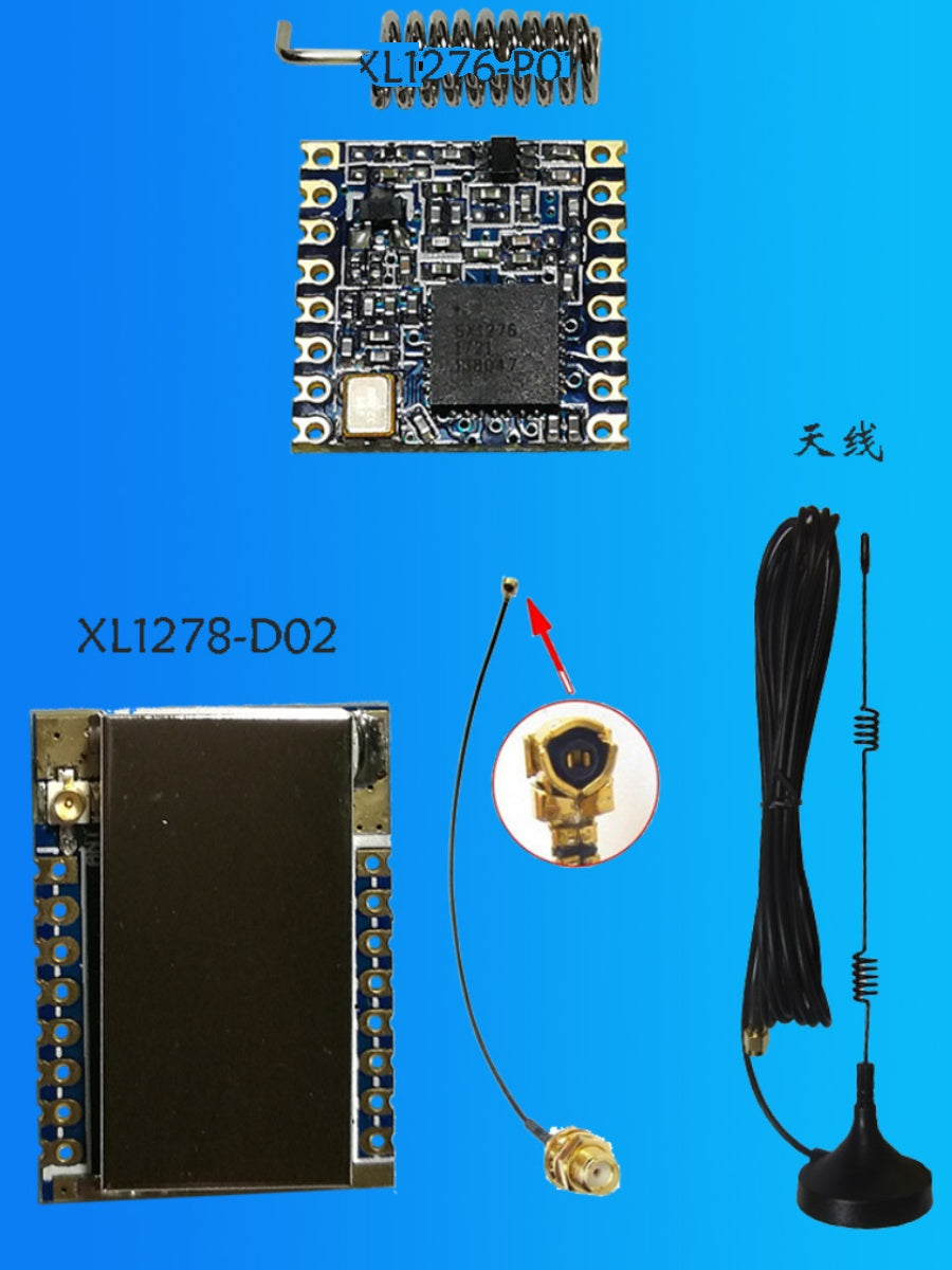 Pulsuz göndərmə SX1278 SX1276Lora yayılmış spektrli simsiz modul SX1268 LLCC68 SX1262PAN3031