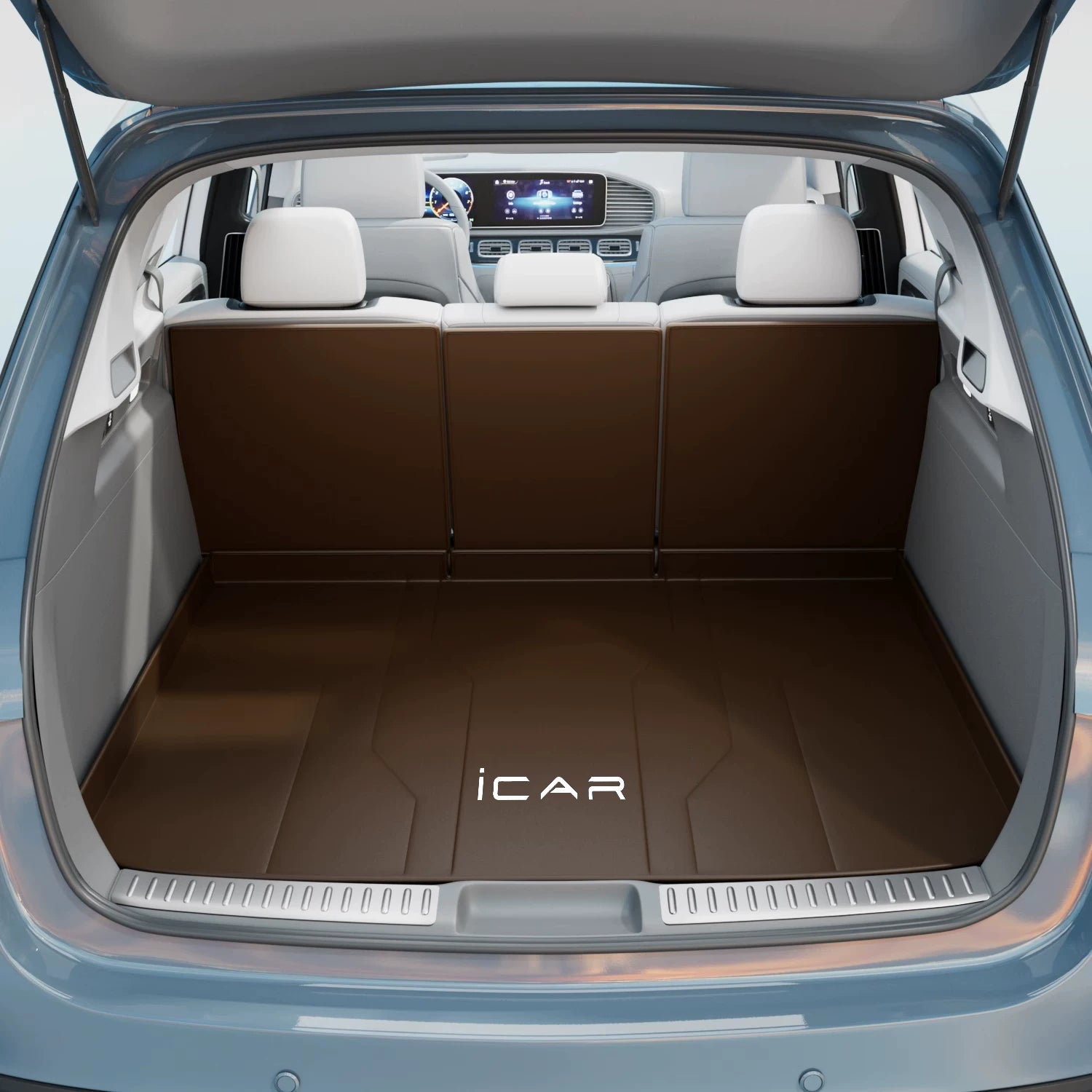 Chery iCAR 03T/iCAR Super V23 Baqaj Döşəməsi, 26 Model Avtomobil Daxili Aksesuarları, Tam Örtüklü Baqaj Döşəməsi