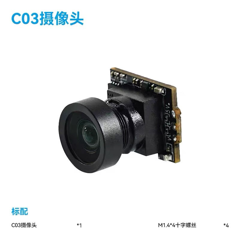 BETAFPV C03 Zamanda Səyahət Kamerası Daxili FPV Kamera 2.1mm Lensli Dairə Maşını