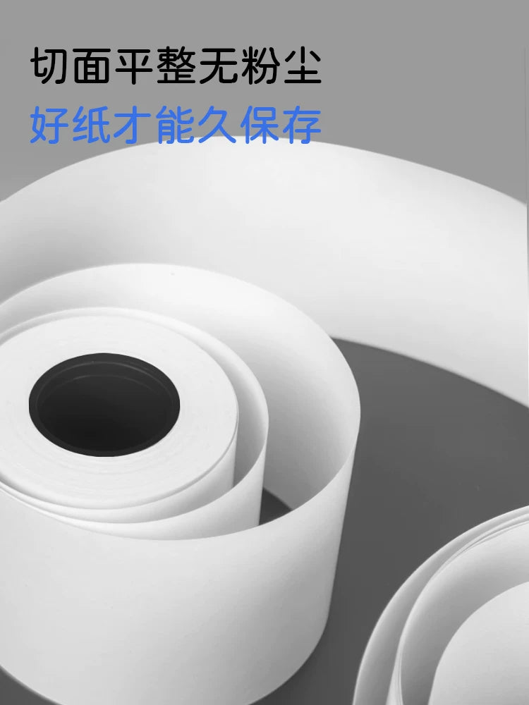 Xinye Termal Çap Kağızı 57x50 Kassir Kağız 80x50 Termal Kağız Supermarket Meituan Paket Kağız 58mm Printer Kağız Restoran Bileti 80mm Kiçik Bilet Kağızı PO Kassir Çap Kağızı Universal