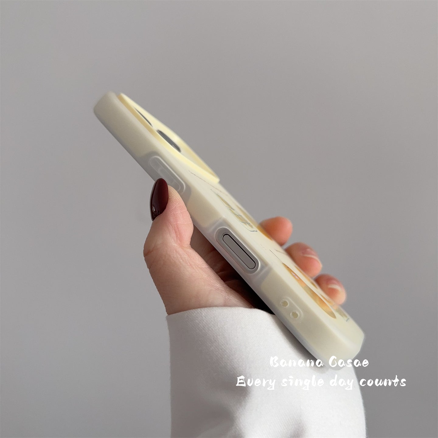 BananaCase yay ins niş açıq sarı Sidney illüstrasiya iPhone17 Apple 16pro mobil telefon qutusu 15promax ikisi birdə 17promax düşməyə qarşı 13/14pro sərt çanta