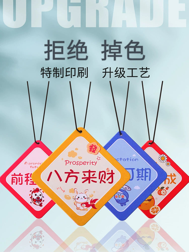 2025 Yeni Gələn Avtomobil Aromaterapiya Dezodorantı Yasəmən Ətirli Yaşıl Çay Asma Dekorasiya Avtomobil Dezodorantı Ətri Hamilə və Körpə üçün Mövcud Ətir