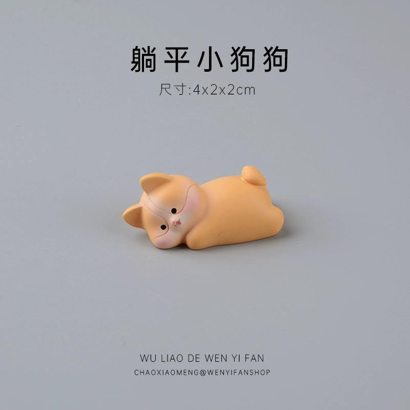 Avtomobil Sevimli Dekorasiya Donuz Avtomobil Maşın Ekranı Kompüter Ekranı Dekorasiya Avtomobil Cure Cat Shiba Inu Mərkəzi Nəzarət