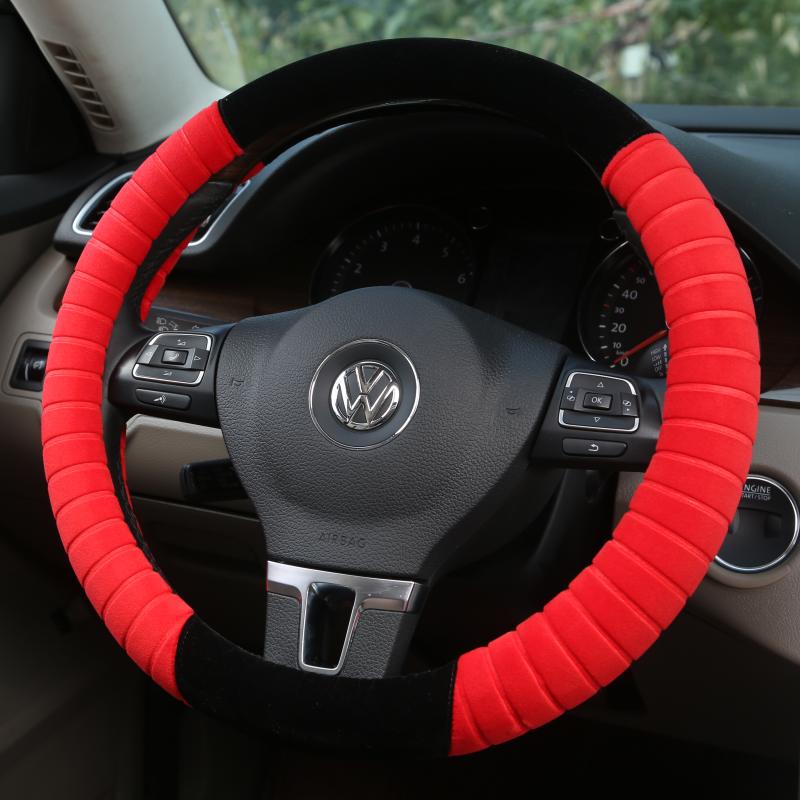 Yeni Sükan Qapağı, Bütün Mövsümlər üçün Universal Qış Qısa Peluş Sükan Qapağı, Sürüşməyən və Nəfəs Alır