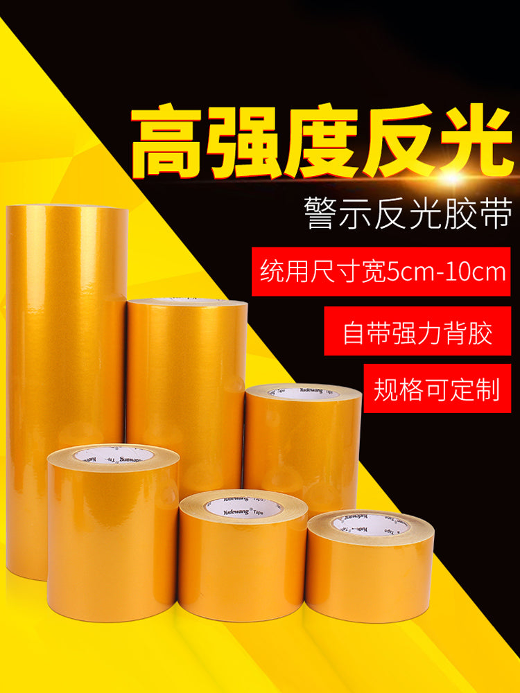 Qara və Sarı Yansıtıcı Film Heyvanlar üçün xəbərdarlıq lenti Qoruyucu təhlükəsizlik loqosu stikeri Qırmızı və ağ əlamətdar nişanlar stikerləri suya davamlı və davamlıdır