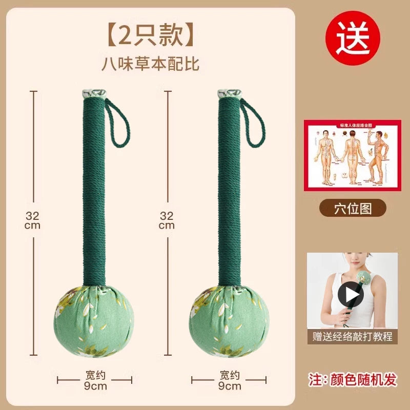 Mugwort sağlamlığını qoruyan çəkic, masaj çəkici, meridian vurma artefaktı, arxadan döymə, çiyinlə vuran çubuq, moxa-moxibustion çəkic, Pai Ba Shu Pai