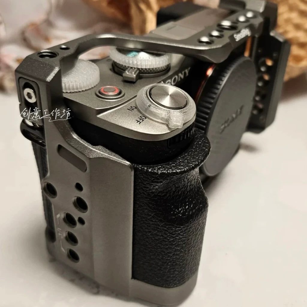 SONY Sony kamera a7c2 qorunması a7cr üç dalğa təkər açarı qoruyucu örtük qoruyucu qabıq kamera aksesuarları üçün uyğundur