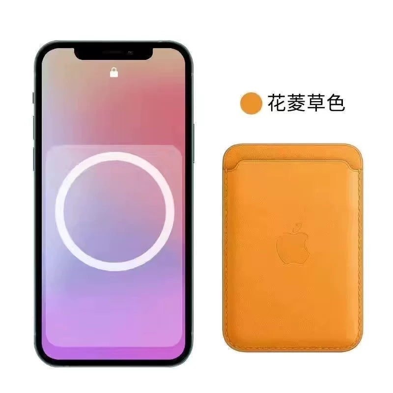 Apple iPhone 12/13/14 Pro Max seriyası ilə uyğun MagSafec maqnit dəri kart tutacağı, zərbəyə davamlı dizayn, animasiyalı açılan kart tutacağı.