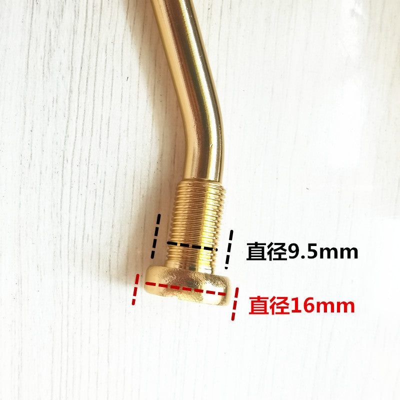 Avtobus Ağzı Orta Avtobus Yarımqoyma Şin Klapanı Yük maşını Yük maşını Alüminium Alaşımlı Təkər Hub Avtomobil Vakuum Təkər Klapanı