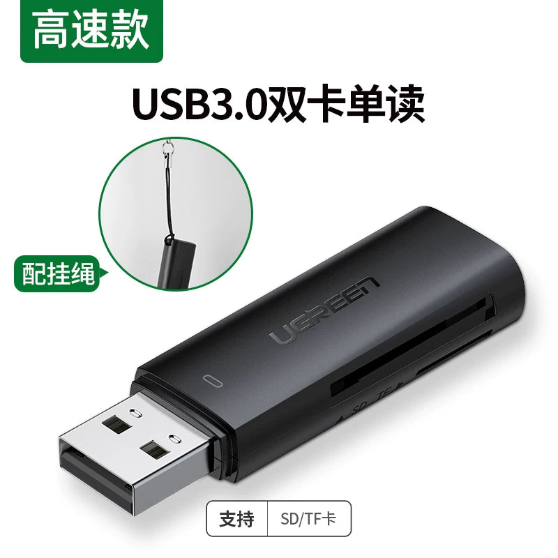 Greenlink USB kart oxuyucusu yüksək sürətli 3.0 hamısı bir arada SD böyük kart CF/TF kartı MS çoxfunksiyalı tip kompüter Canon Nikon Sony kamerası Apple mobil telefonu ccd oxuyucusu üçün uyğundur